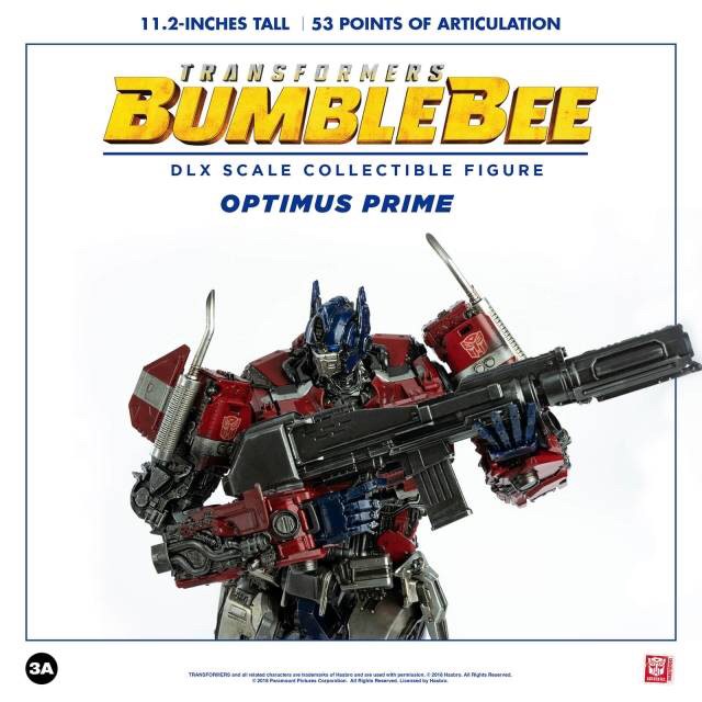 Pre-order : Transformers Bumblebee: DLX Scale Collectible Figure Series - Optimus Prime by 3A ThreeZero (Re-product)