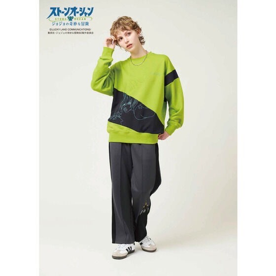 PRE-ORDER : "JoJo's Bizarre Adventure Stone Ocean" Graniph Sweatshirt