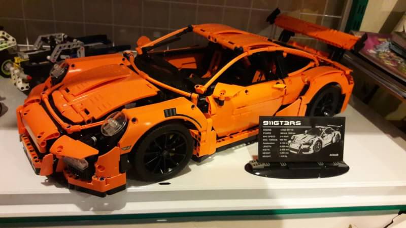 DECOOL 3368A Technic Porsche 911 GT3 RS 2728pcs