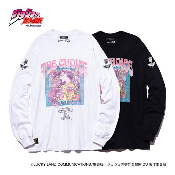 PRE-ORDER : JoJo's Bizarre Adventure: Diamond is Unbreakable [glamb] Yukako Yamagishi Long Sleeve T-shirt