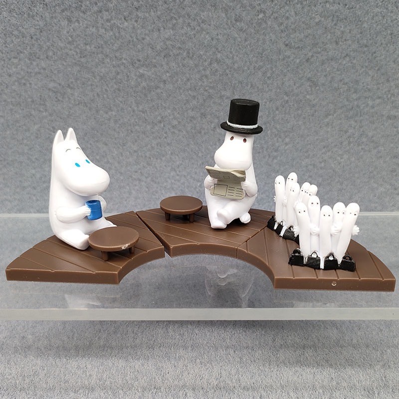 Moomin Valley - Round Table by Taito (Set of 8)