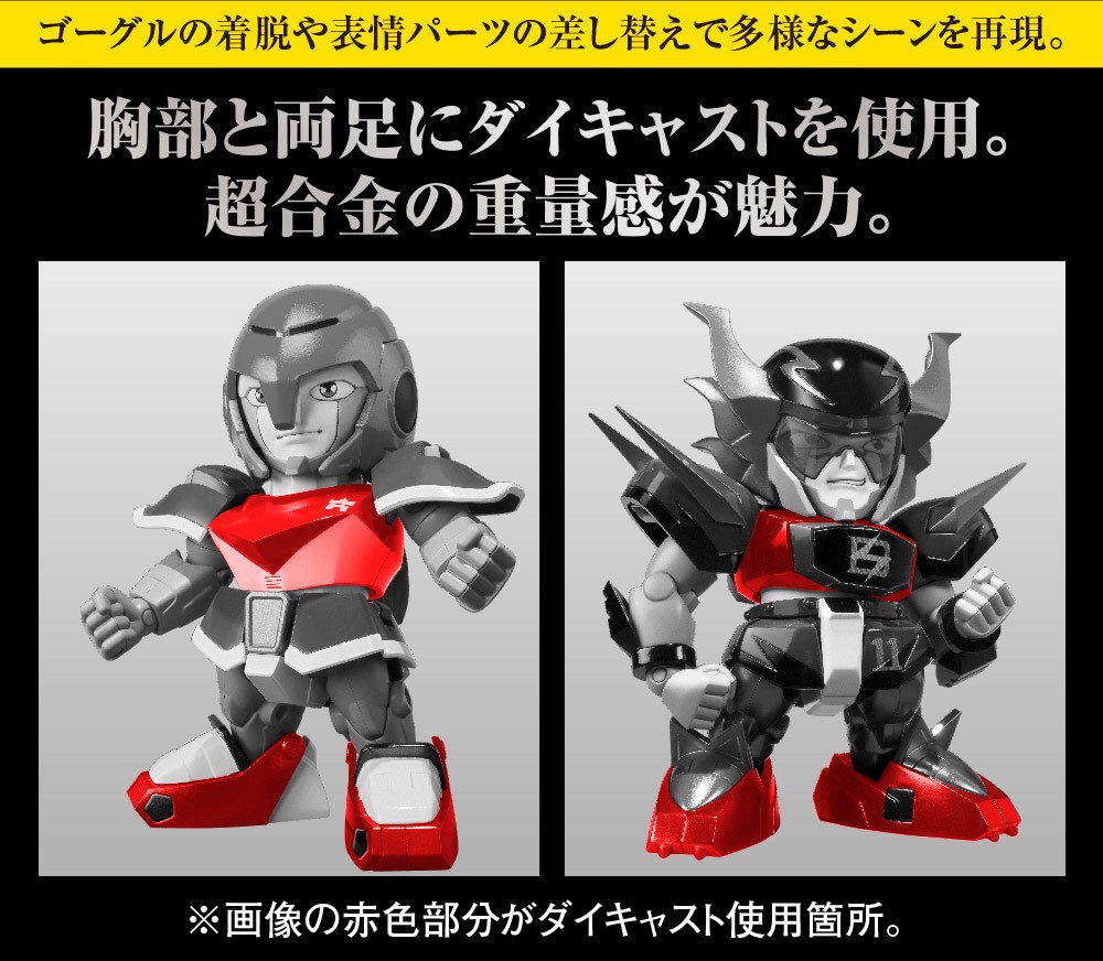 Pre-order : CHOGOKIN IRON LEAGUER MACH WINDY & GOLD FOOT