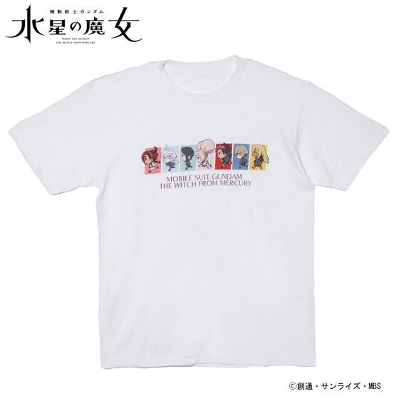 PRE-ORDER : Mobile Suit Gundam The Witch from Mercury Running Deformed Series T-shirt