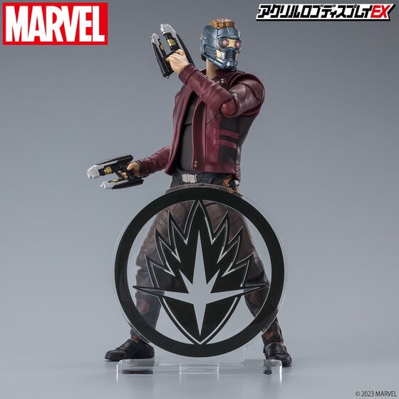 PRE-ORDER : Acrylic Logo Display EX Marvel Hero Mark Star-Lord