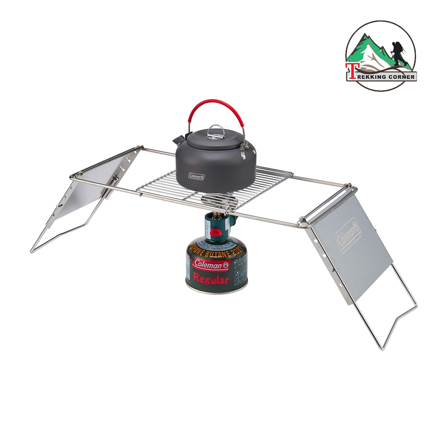 ตะแกรงวางหม้อและเตา Coleman Adjustable Grill Great (เฉพาะตะแกรงและกระเป๋า)