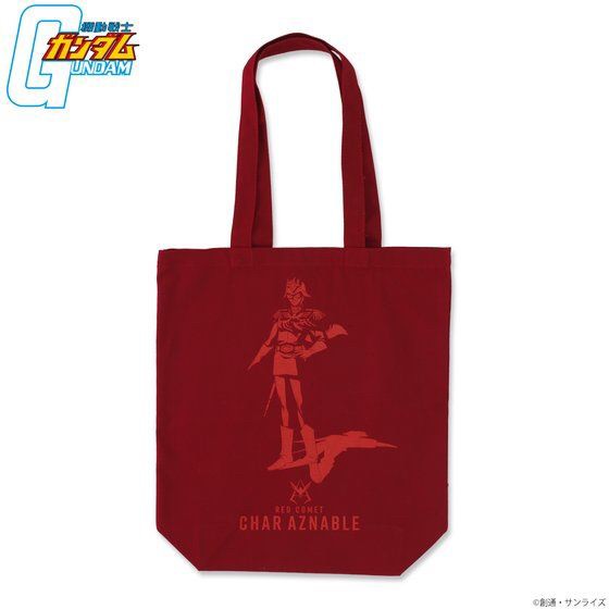 PRE-ORDER : Mobile Suit Gundam RED Series Tote Bag Char Aznable