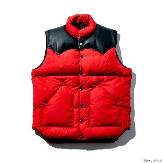 PRE-ORDER : STRICT-G x ROCKY MOUNTAIN FEATHERBED "Mobile Suit Gundam" Down Vest