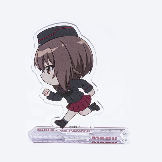 PRE-ORDER : Girls und Panzer Running Deformed Series Acrylic Stand