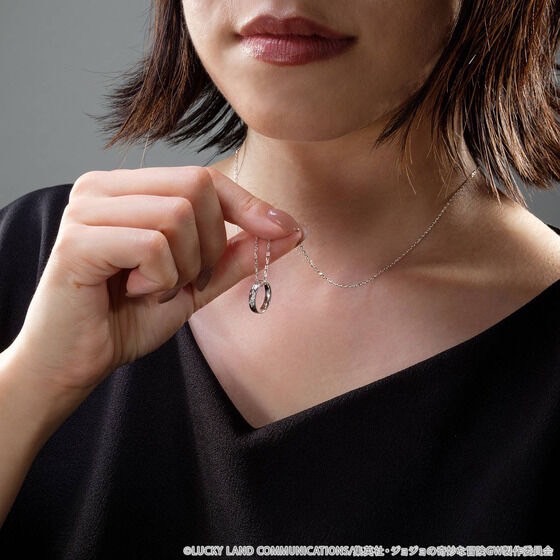 PRE-ORDER : JoJo's Bizarre Adventure Golden Wind x U-TREASURE G・E Ring Necklace/Silver