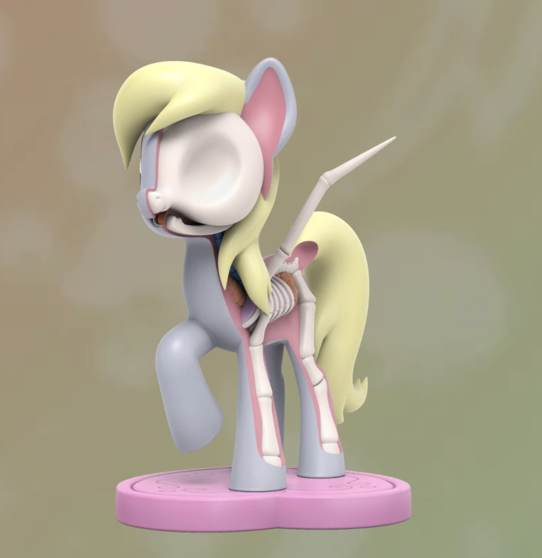 Blind Box - Freeny's Hidden Dissectibles: My Little Pony (Series 2) by Mighty Jaxx (set of 6+3secrets)