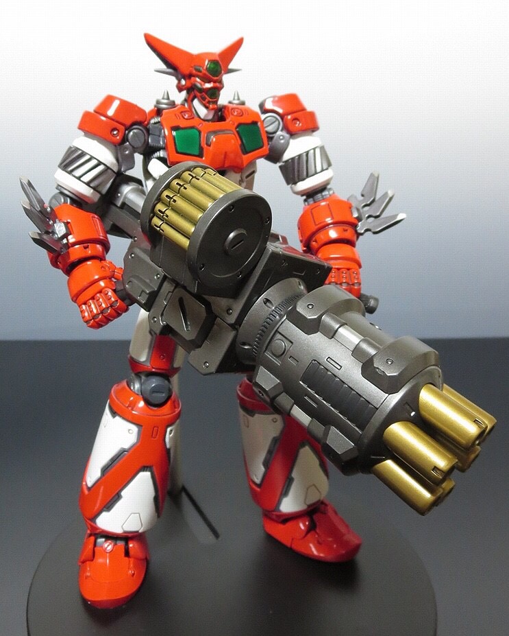 Fewture EX Gokin Getter Robot 1 2 3 Getmachine Eagle jaguar Bear + Machine Gun (มือสอง 90% มีตำหนิสีแตก)