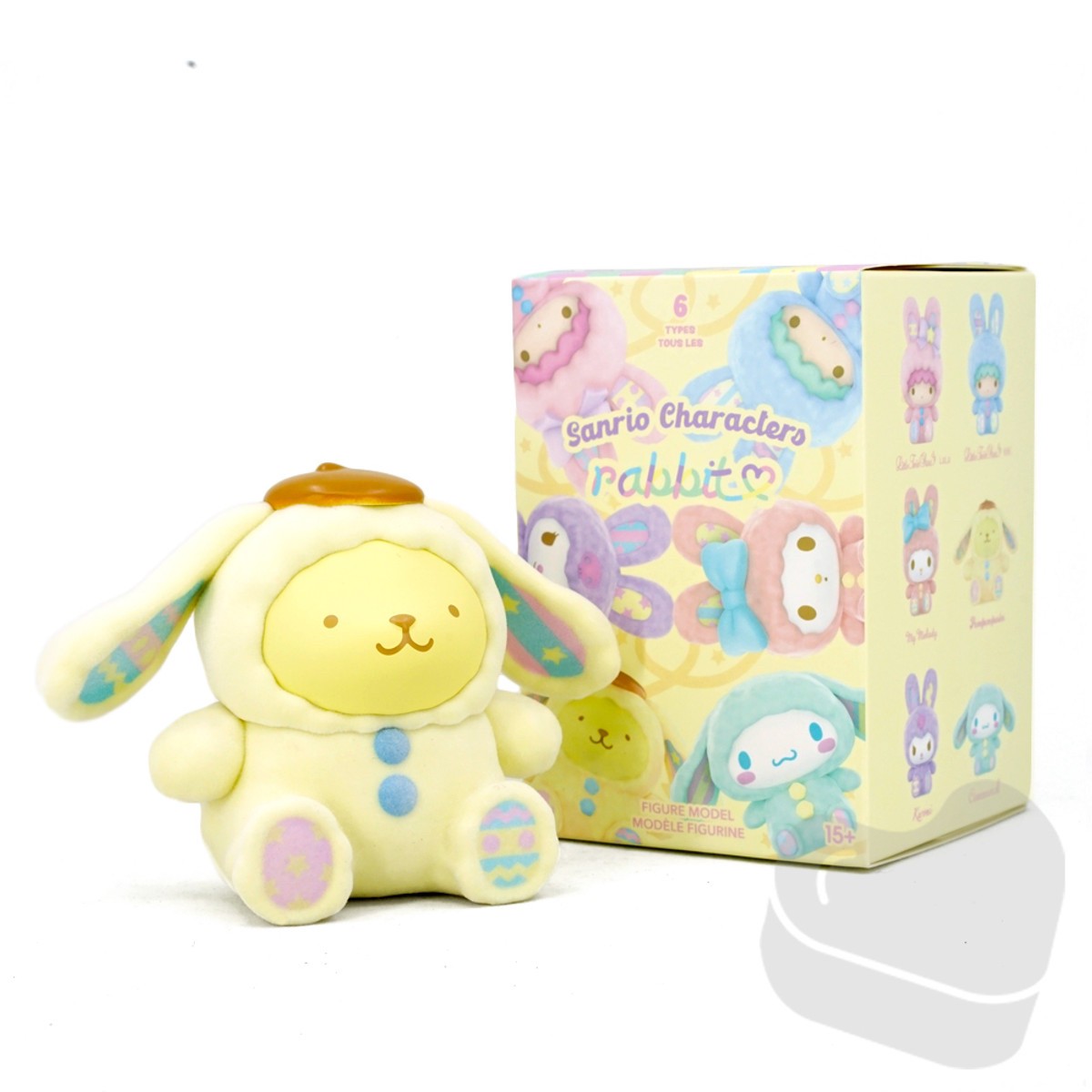 Sanrio Characters Rabbit Flocking Series by Miniso (Set of 6)