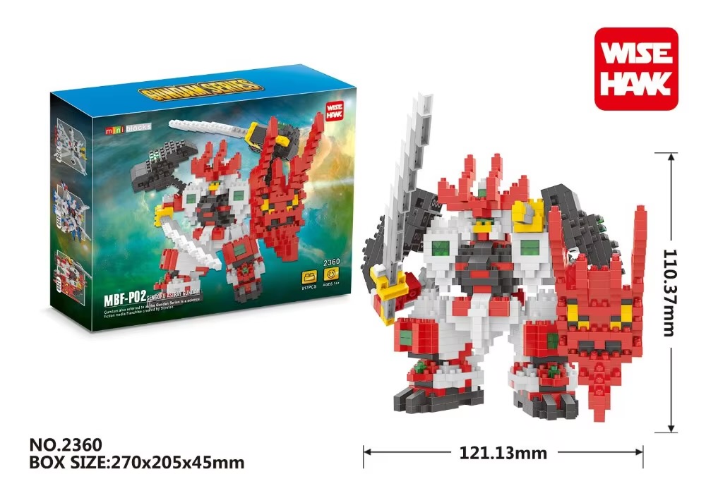 Wise Hawk 2358 - 2363 Gundam Series