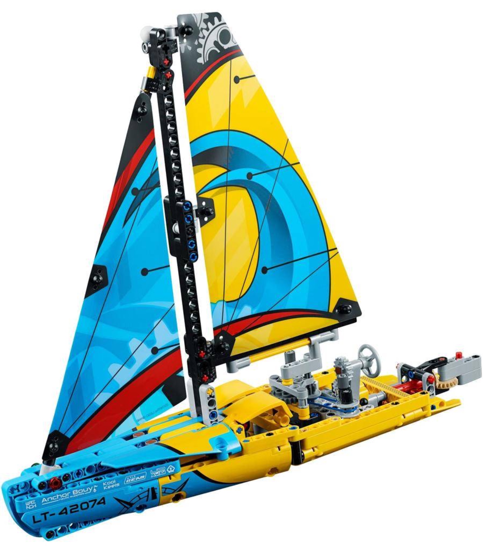 SY 7000 Racing Yacht 370pcs
