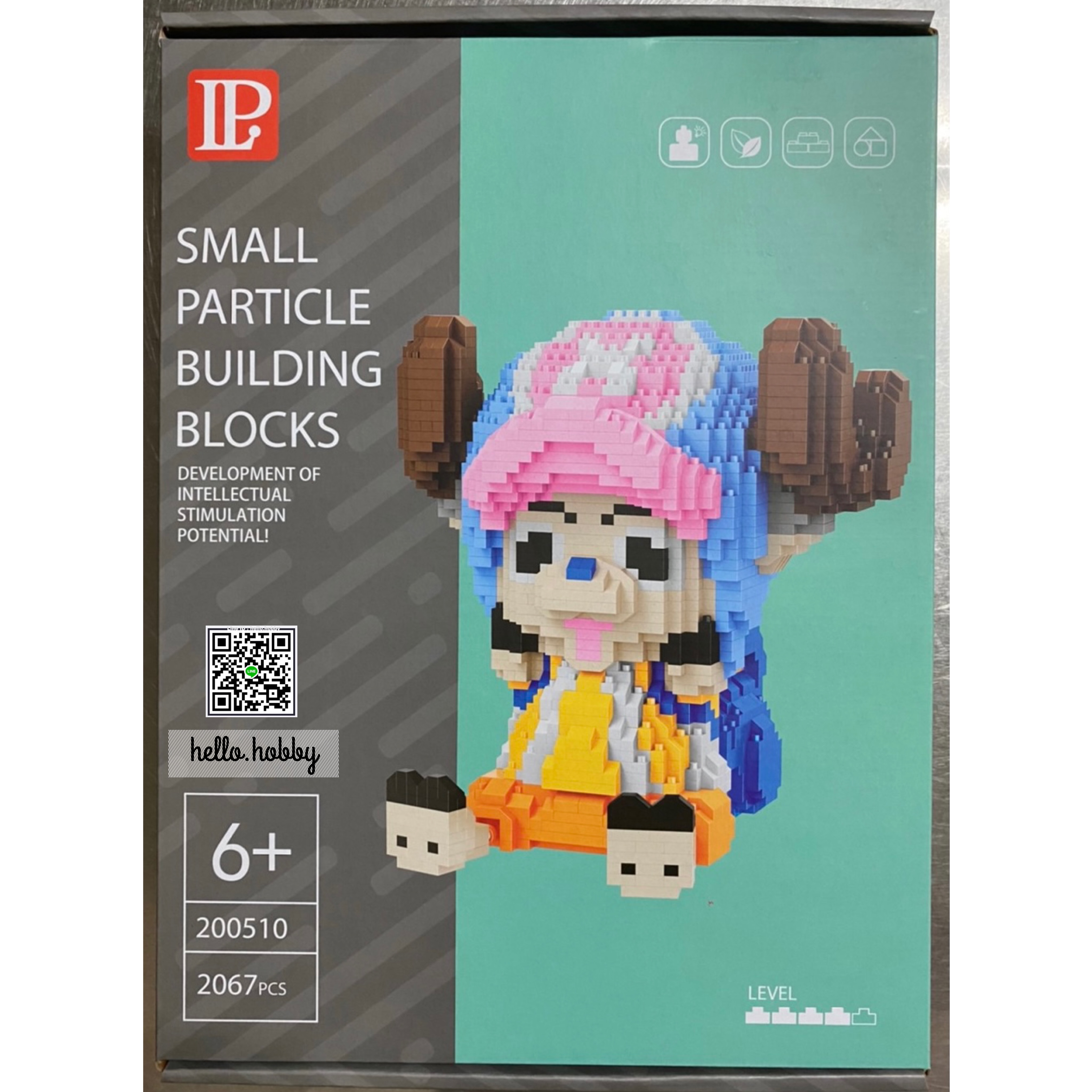 Lp 200510 One Piece Tony Tony Chopper Sit 2067pcs