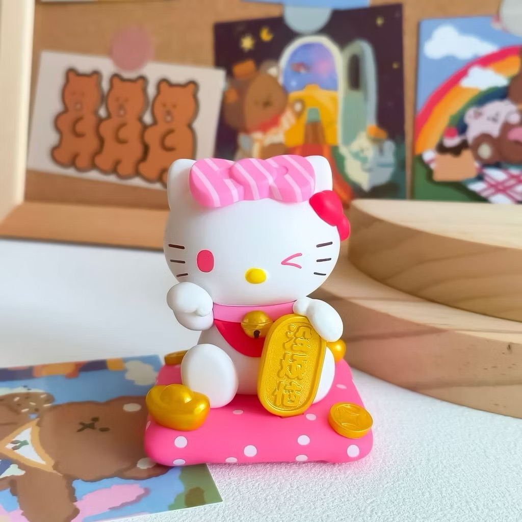 โมเดลคิตตี้กวัก Sanrio - Hello Kitty Lucky and Rich Series (Set of 6)
