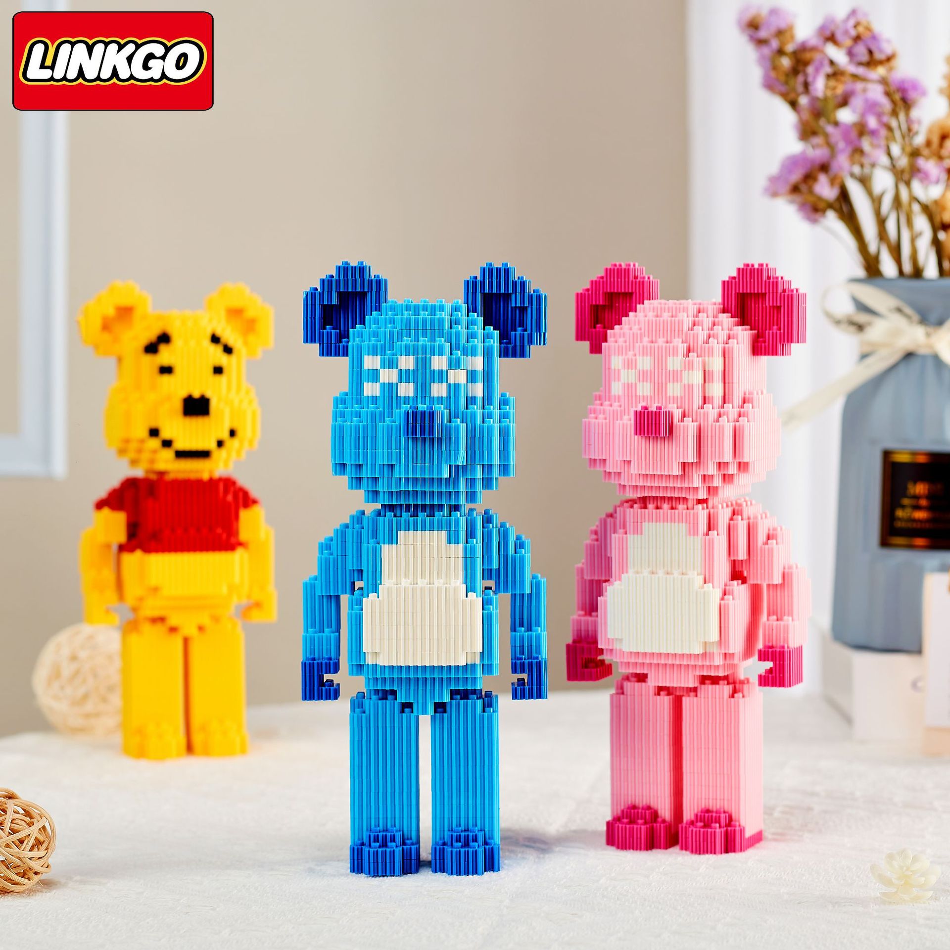 Linkgo 68395-68400 Bearbrick