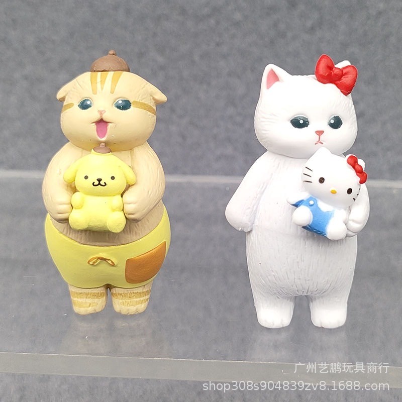 Mofusand x Sanrio Characters by Kitan Club (Set of 6)