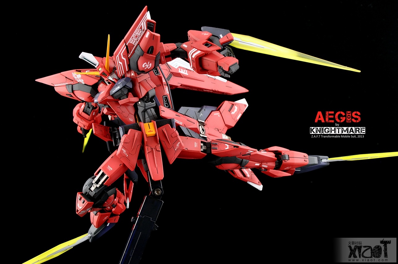 MG 1/100 GAT-X303 Aegis Gundam by Bandai