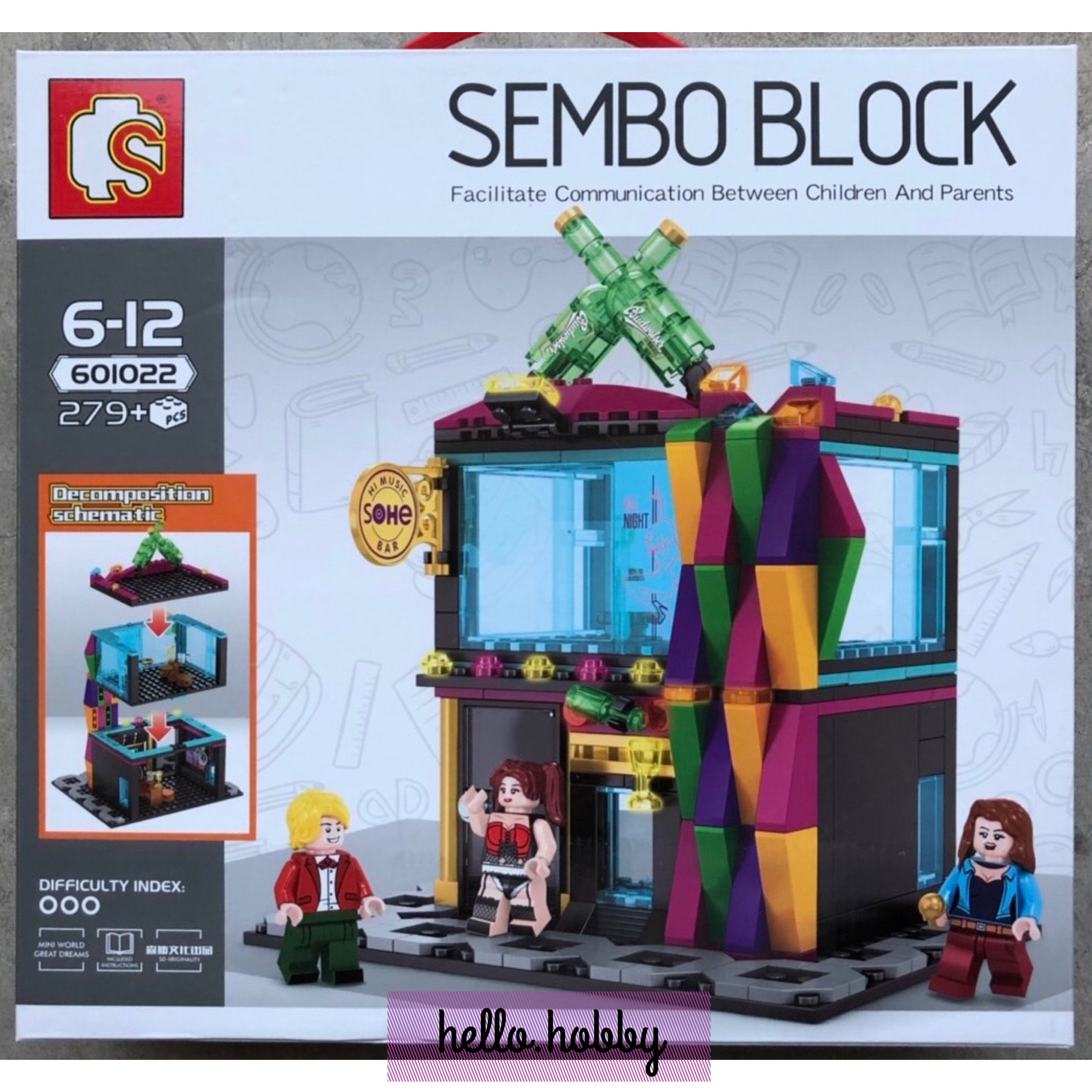 Sembo Block - 601022 Bar Beer 279pcs