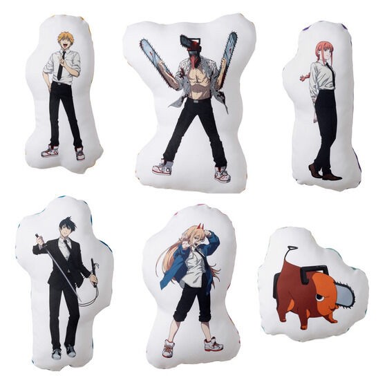 PRE-ORDER : Chainsaw Man Die-cut Cushion (6 types in total)