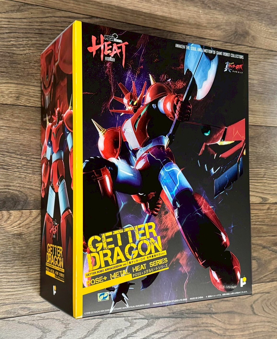 METAL HEAT Series Getter Dragon (Getter Robo Armageddon ver.) by POSE+