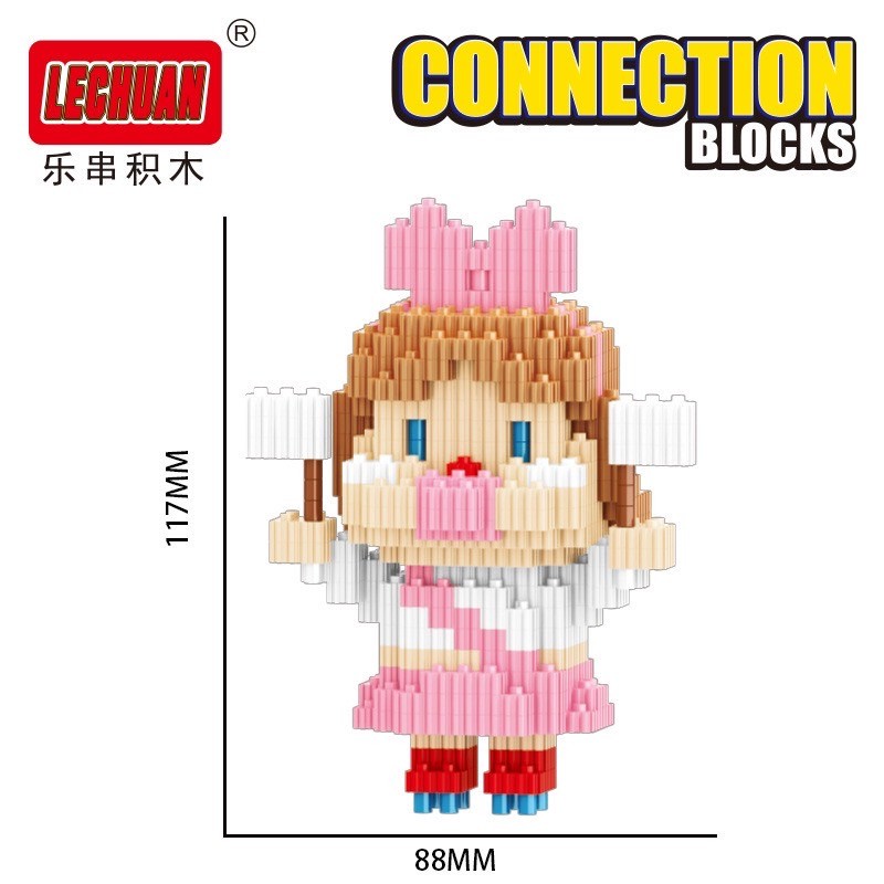 Lechuan 68636 - 68643 Art Toy - Pop Mart - Labubu x Cry Baby