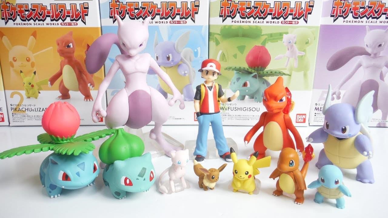 Pokemon Scale World Kanto Region Set by Bandai
