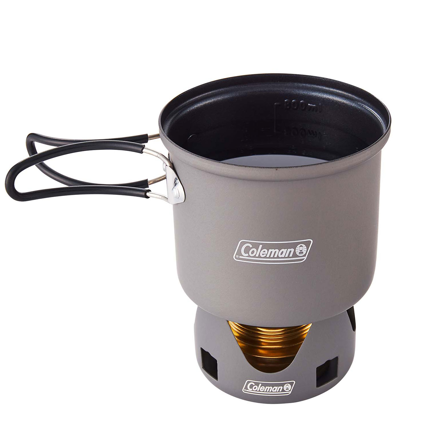 ชุดเตาแอลกอฮอล์และหม้อ Coleman Compact Alcohol Burner & Cooker Set