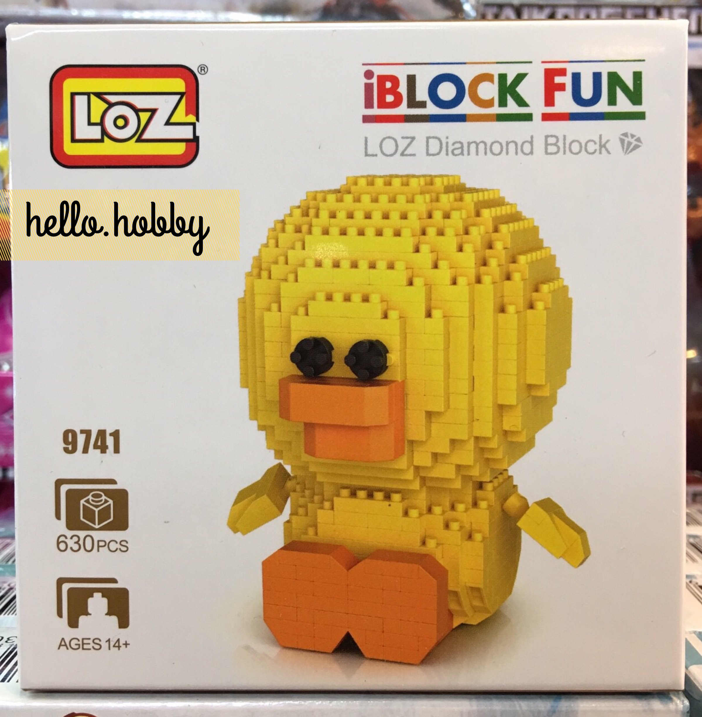 LOZ 9741 Line Town Sally 630pcs