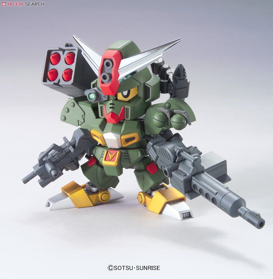 SD Legend BB375 Commando Gundam by Bandai