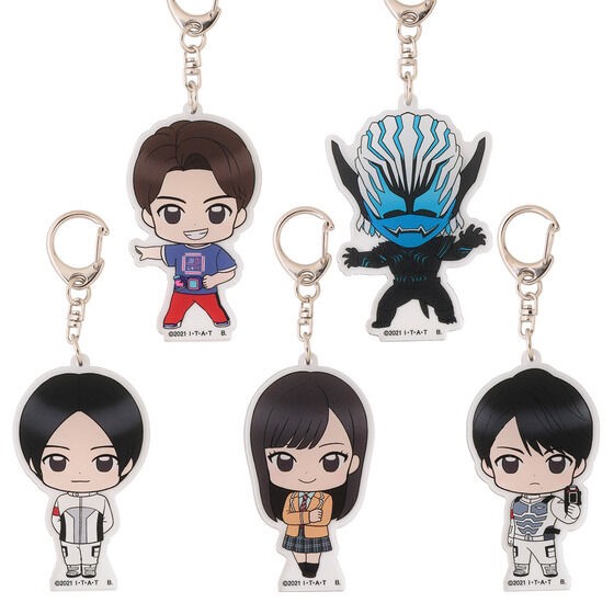 PRE-ORDER : Kamen Rider Revice Deformed Acrylic Charm All 10 Types