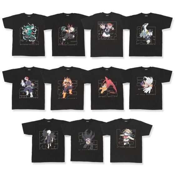PRE-ORDER : My Hero Academia T-shirt Collection 3