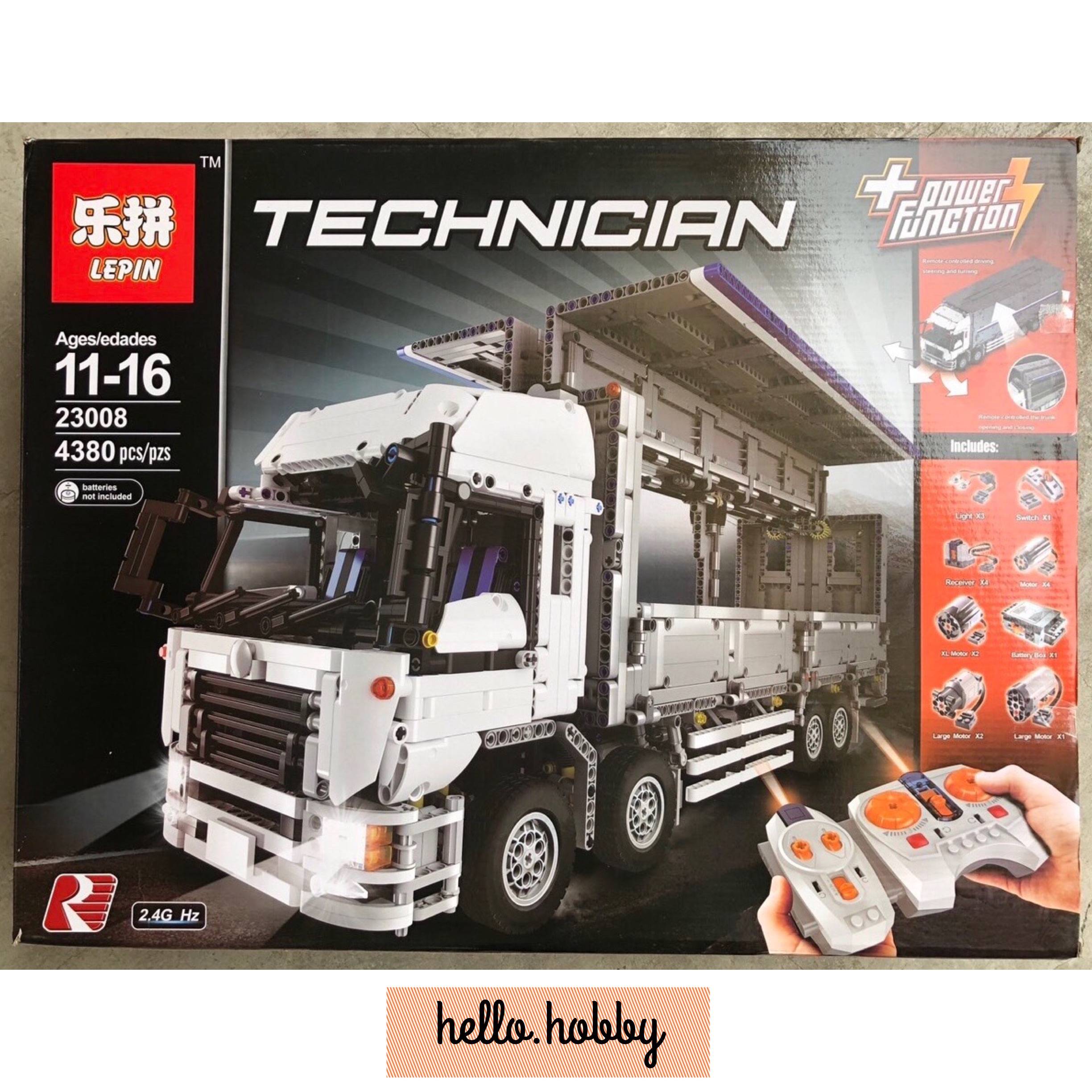 Lepin 23008 Wing Body Truck 4380pcs