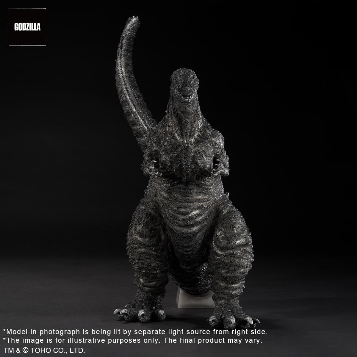 Pre-order : X-Plus Toho 30cm Series Yuji Sakai Modeling Collection Godzilla (2016) 4th Form Orthochromatic ver. by PLEX