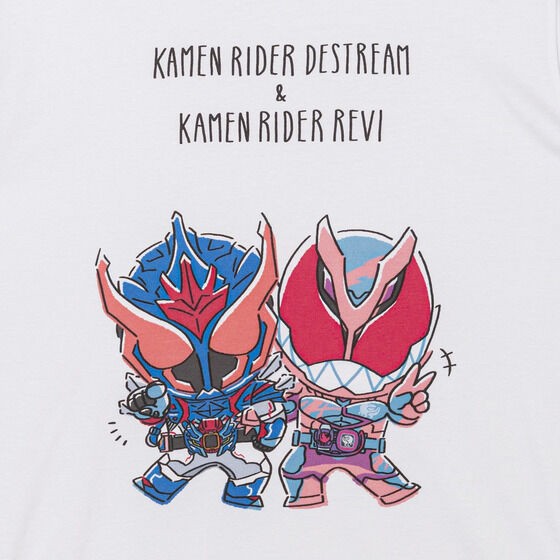 PRE-ORDER : Kamen Rider Revice Deformed T-shirt Two-shot Pattern Second Edition