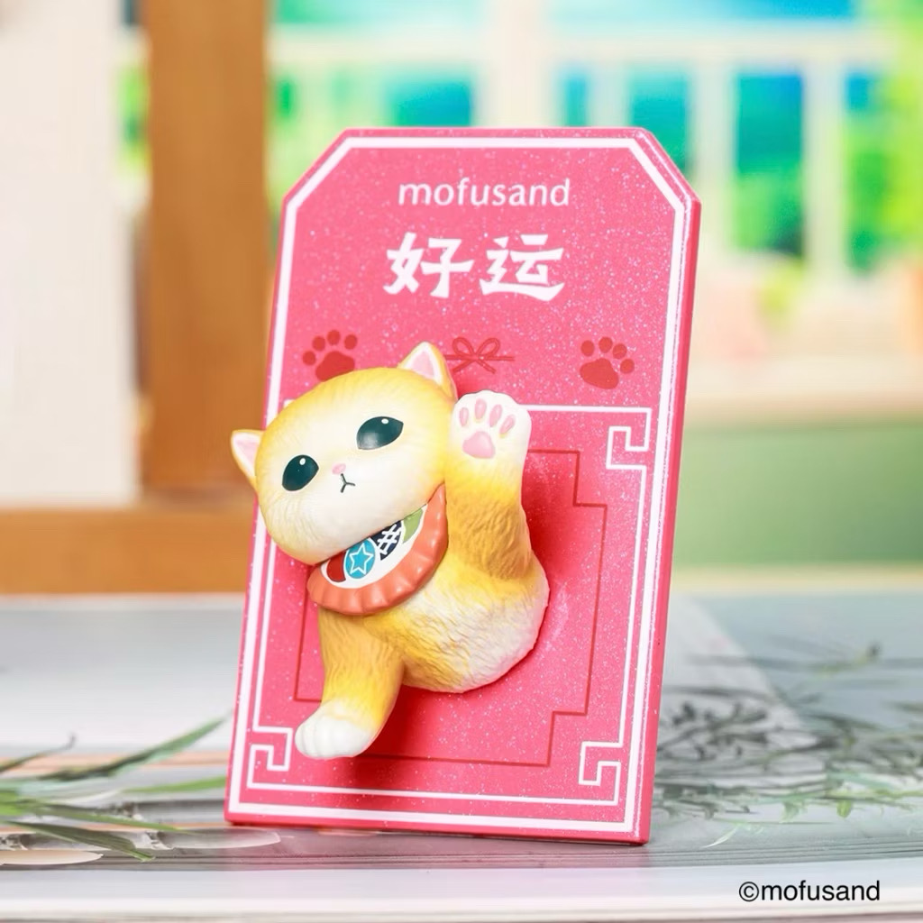 แม่เหล็กติดตู้เย็น ได้ 1ตัว Mofusand - Good Luck Magnet Series Fridge Magnet by Unipop