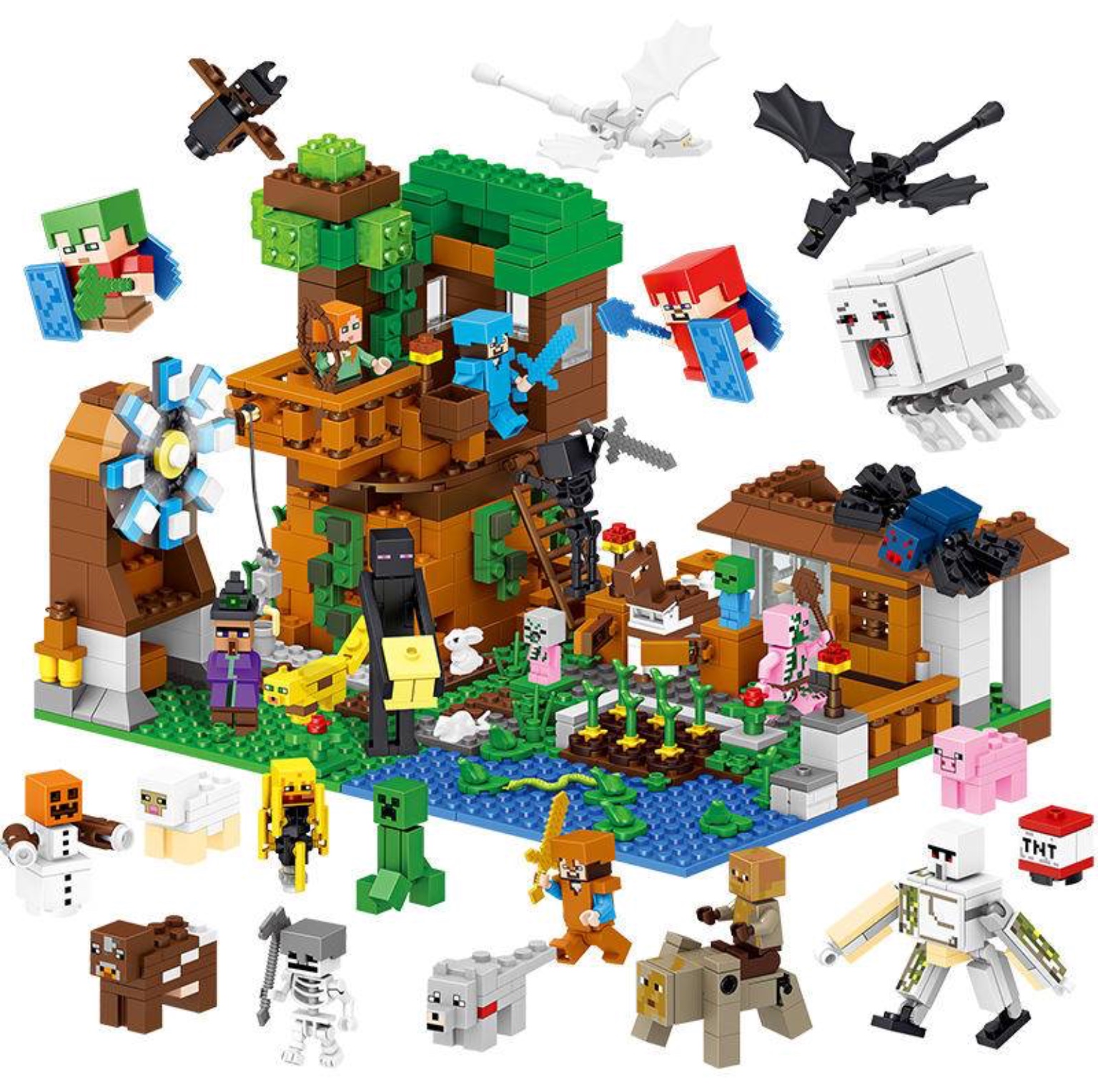 Lele 33163 Minecraft 1007pcs