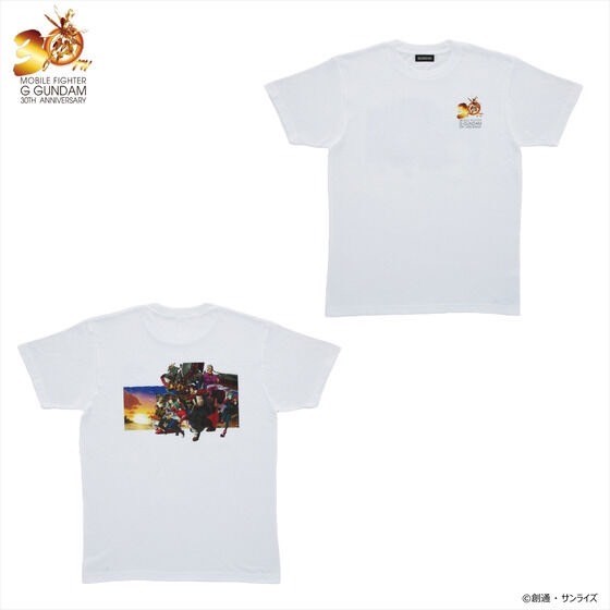 PRE-ORDER : Mobile Fighter G Gundam 30th Anniversary Illustration Full Color T-Shirt