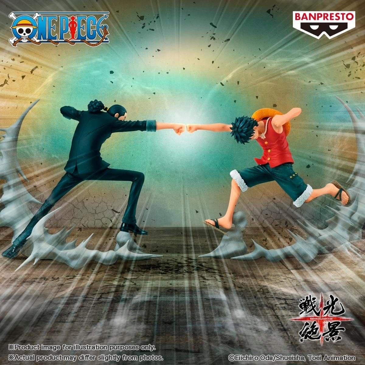 Pre-order : ONE PIECE SENKOZEKKEI -MONKEY.D.LUFFY- / -ROB LUCCI-