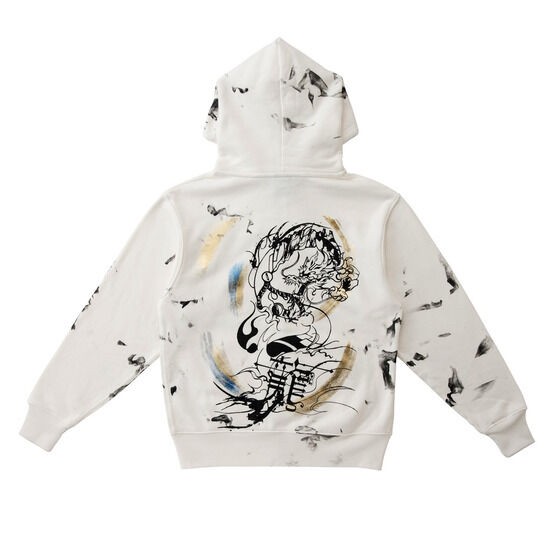 PRE-ORDER : Kamen Rider Build x h.NAOTO Collaboration Hoodie (Art Processing) Ryuga Banjo