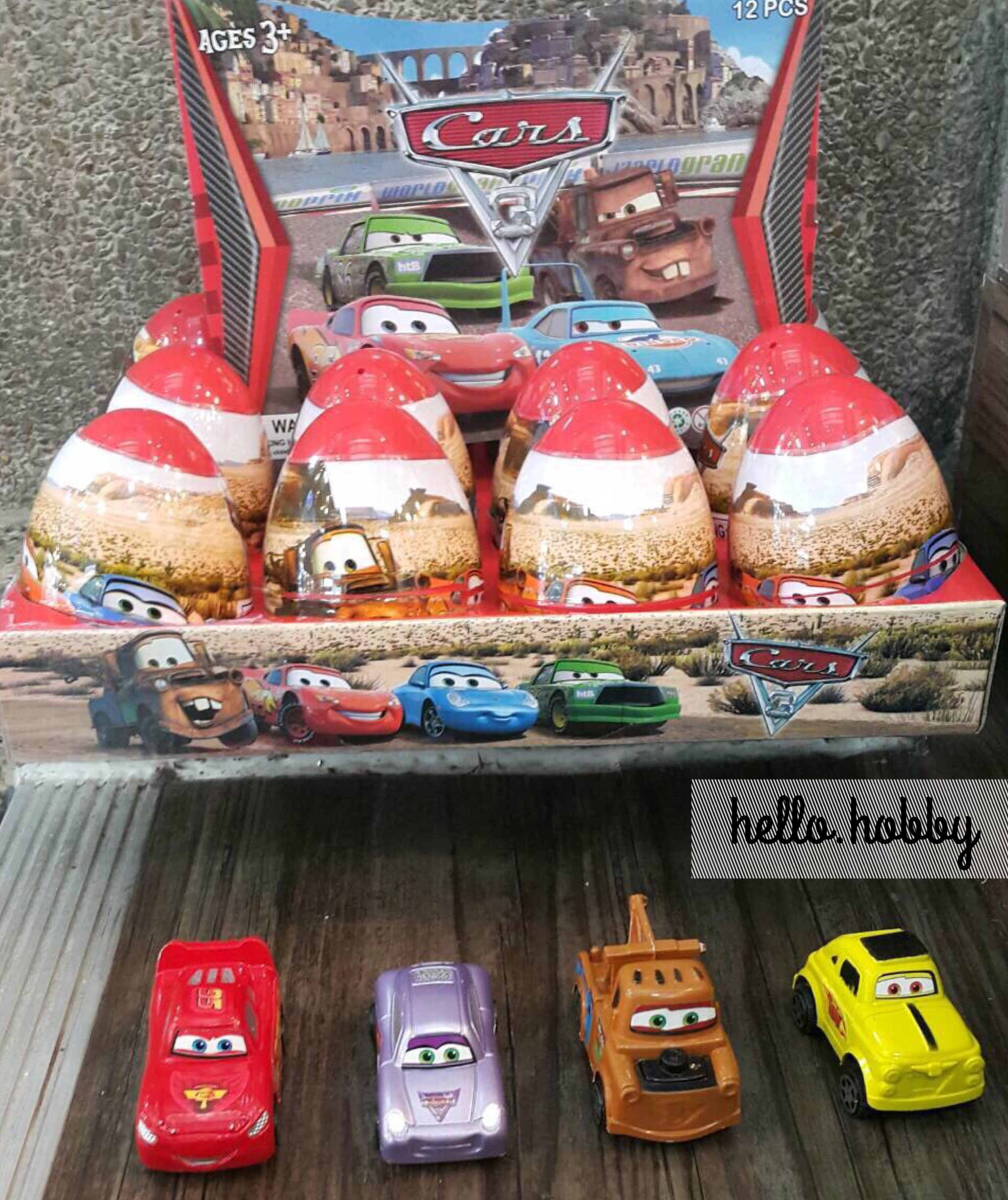 Surprise Egg Cars