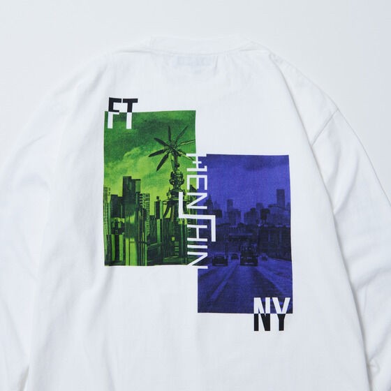 PRE-ORDER : Kamen Rider W Long Sleeve T-shirt | HENSHIN by KAMEN RIDER × CHARI & CO