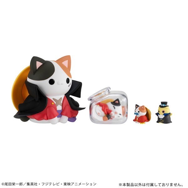 Pre-order : MEGA CAT PROJECT ONE PIECE Good Night Nyan Piece Nyan! Edition (8 pcs) by MegaHouse