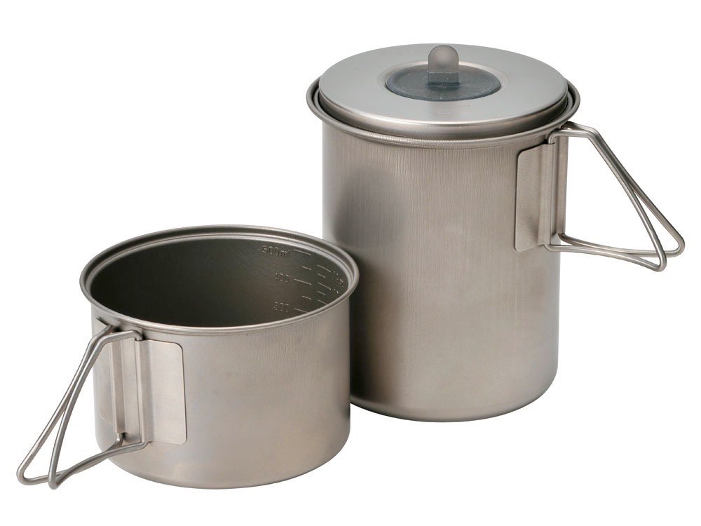 SnowPeak Mini Solo Cook Set Titanium