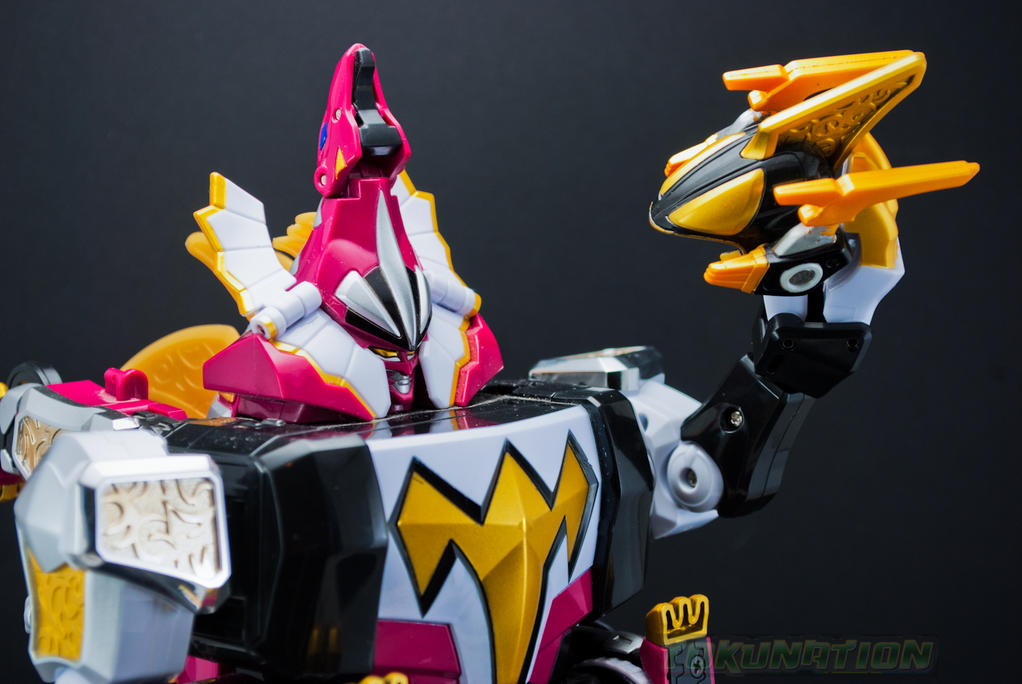 Bakuryuu Sentai Abaranger - DX Killer-Oh by Bandai (มือสอง ระบบเสีย)