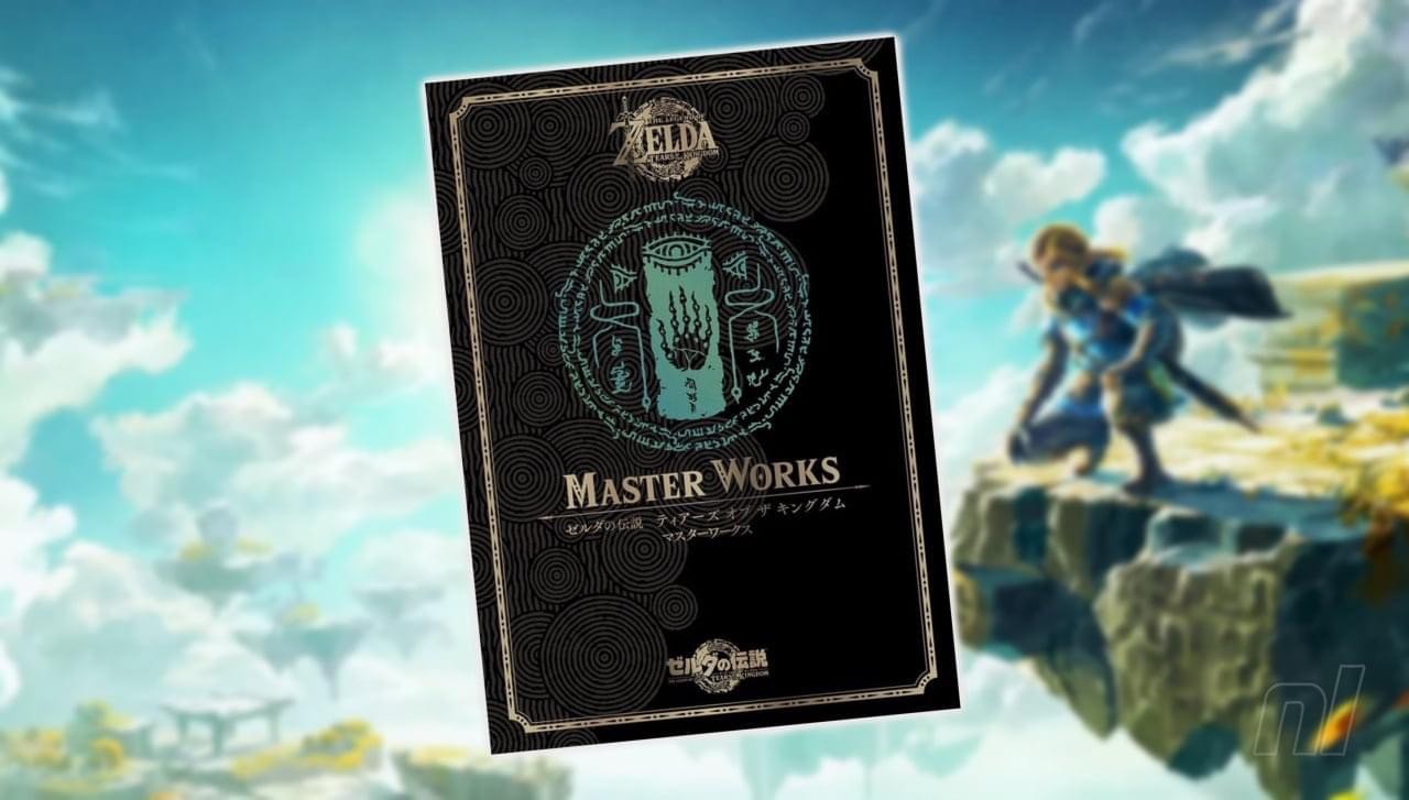Pre-order : The Legend of Zelda: Tears of the Kingdom Master Works Official Design Art Book by Nintendo