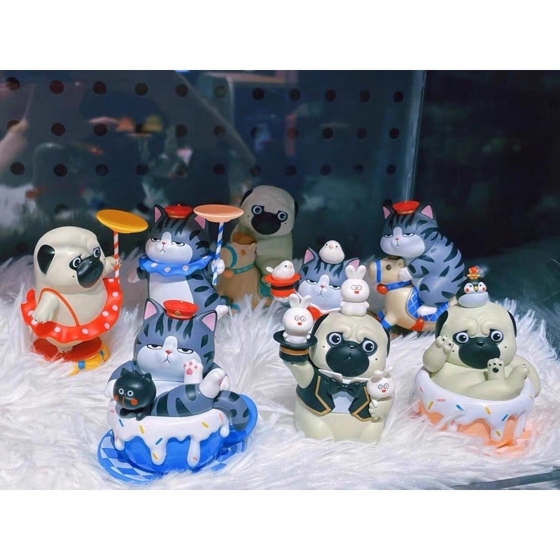 Wuhuang & Bazhahei Circus Series by 52Toys (Set of 8+2secret)