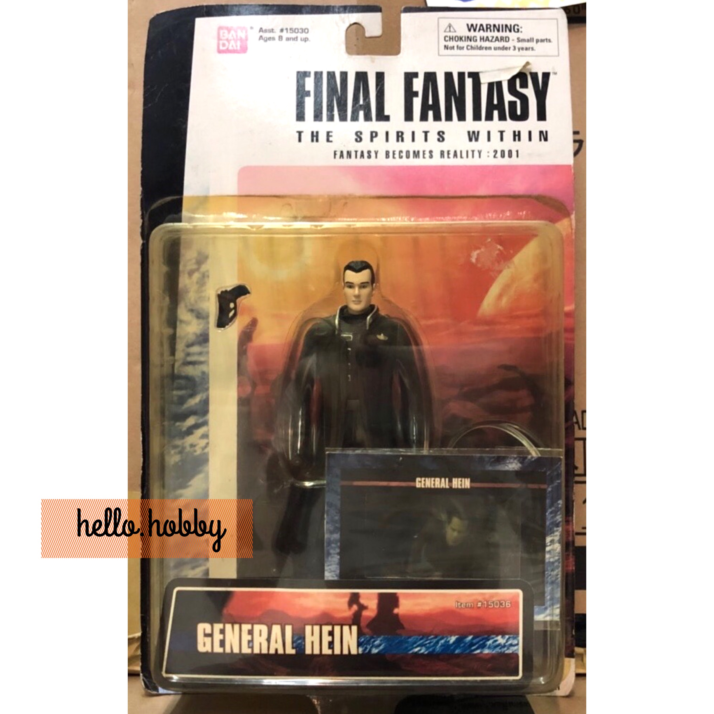 Final Fantasy - The Spirits Within - General Hein by Bandai