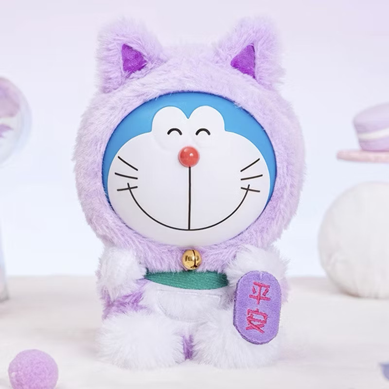 ตุ๊กตาโดเรม่อนกวัก ลิขสิทธิ์แท้ ได้ 1ตัว - Doraemon Doll V1 Wishing Lucky Cat Series by LDCX